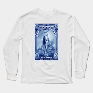 1936 New York International Philatelic Expo Long Sleeve T-Shirt